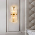 Luxury moderne lampe murale en cristal Gold Gold Murce